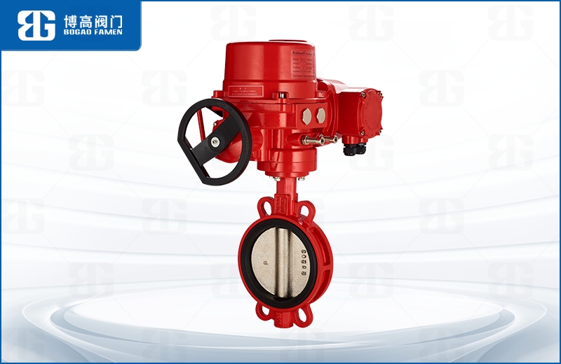 電動對(dui)夾式蝶閥