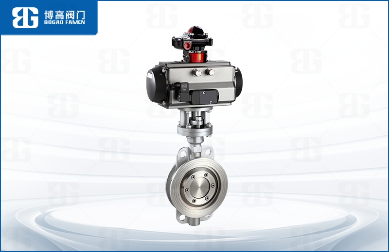 氣(qì)動硬密封對夾蝶(dié)閥