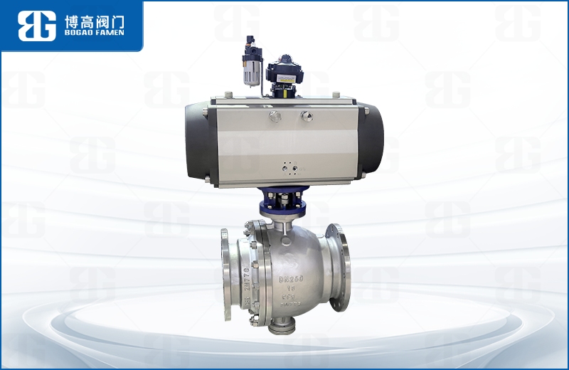 氣動不鏽鋼固(gù)定式球閥